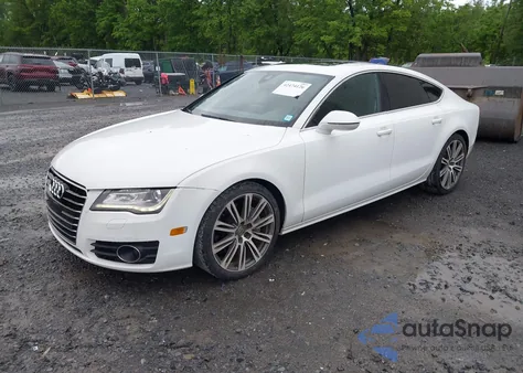 2012 Audi A7 Premium from USA, damaged, VIN WAUSGAFC8CN017502
